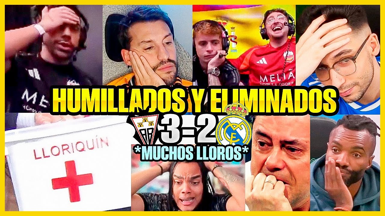🤣🔥LOS MEJORES LLOROS MADRIDISTAS EN EL ALBACETE 3 REAL MADRID 2 | ELIMINADOS DE LA COPA DEL REY