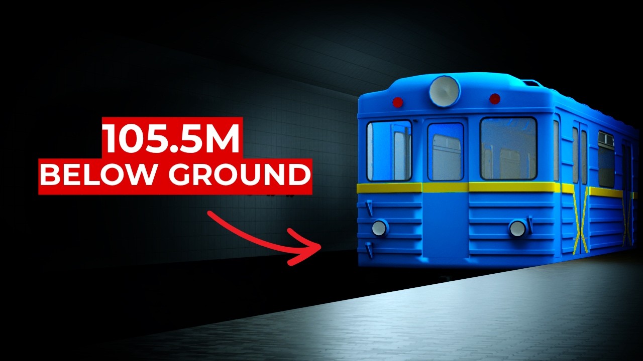 The Deepest Metro Station in the Soviet Union