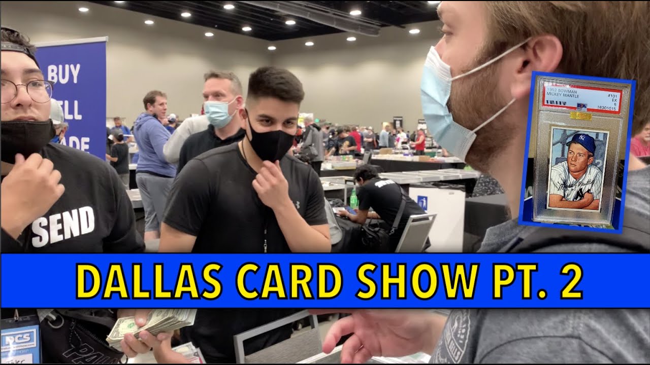 THE DALLAS CARD SHOW VLOG (Part 2) | March 2021