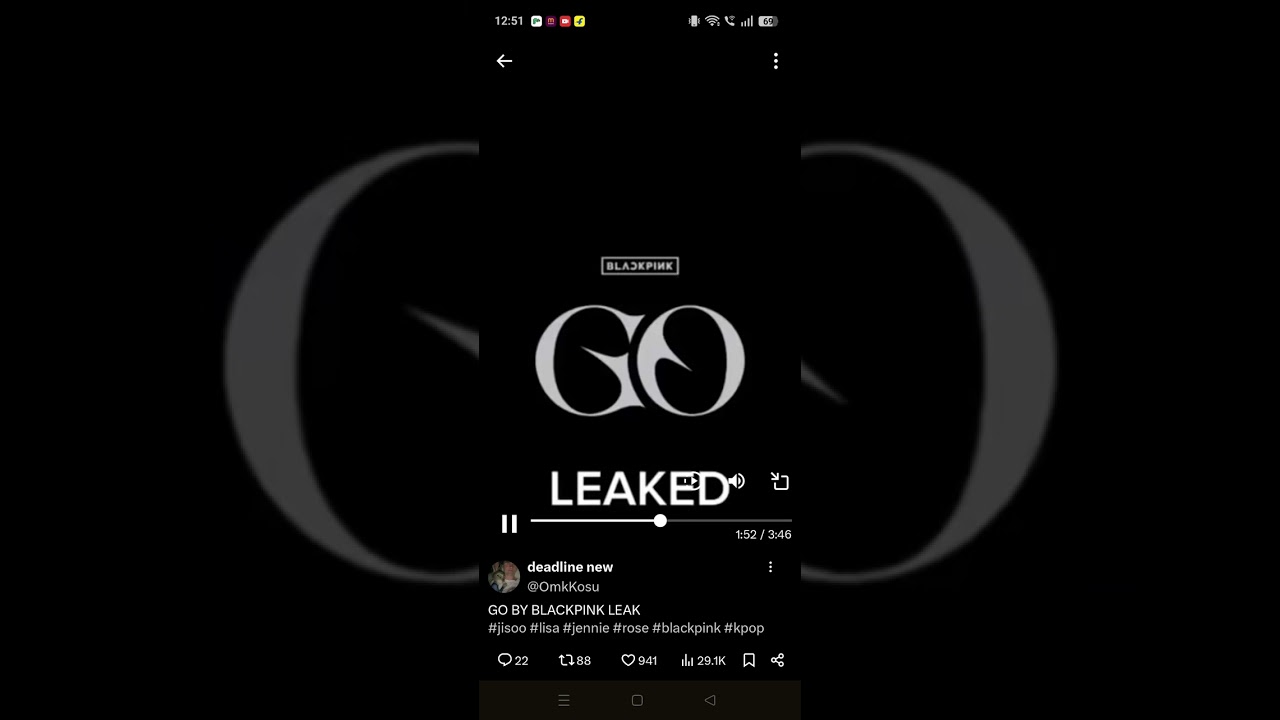 BLACKPINK 'GO' LEAK FULL SONG #blackpink 