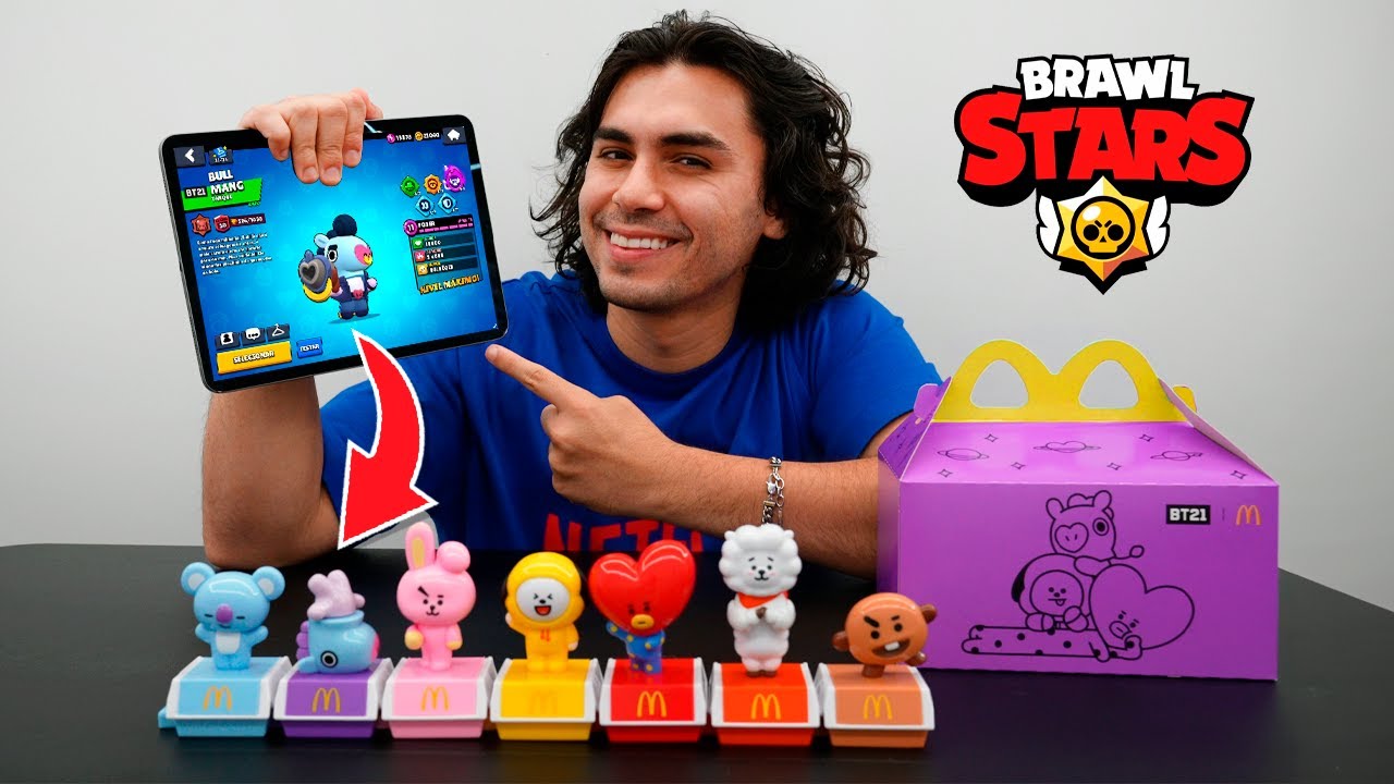 O MCDONALDS DECIDE MEU BRAWLER no Brawl Stars