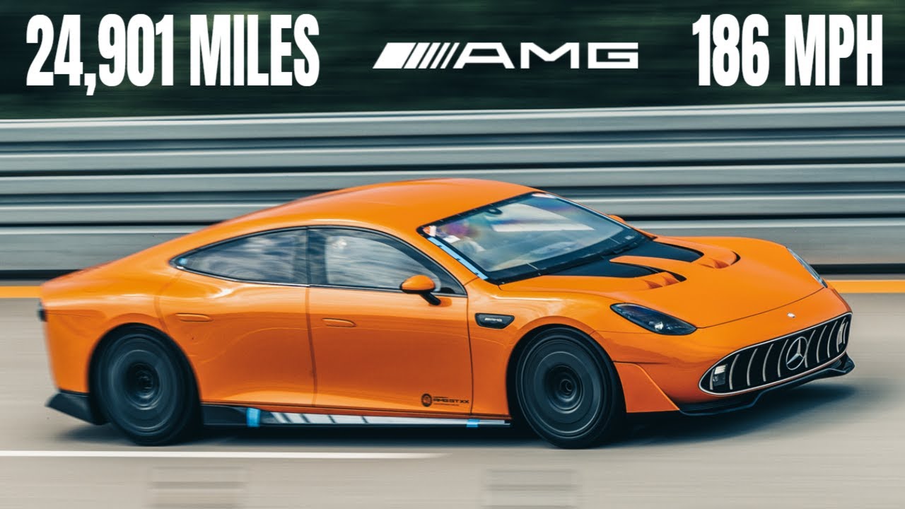 Mercedes AMG GT XX 24,901 Miles, 8 Days, One Electric Record Run