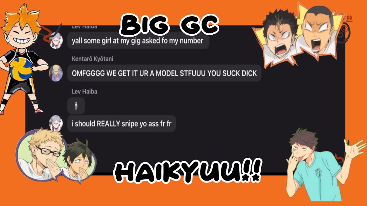 HAIKYUU BIG GC// CHRISTMAS AND NEW YEARS SPECIAL// SHOHNTA SHYOHNTA!