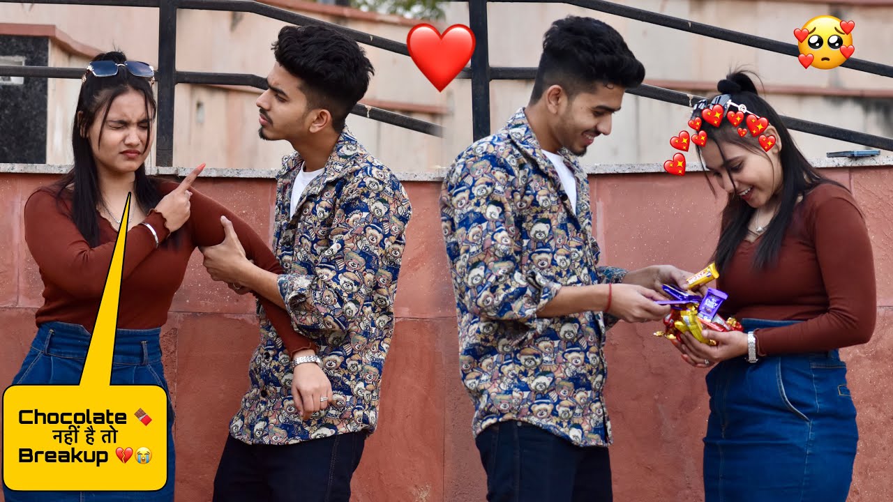 Chocolate Day Special Prank On Girlfriend 😍|| ये क्या बोल दिया Breakup 💔|| Classy Subhash Holi