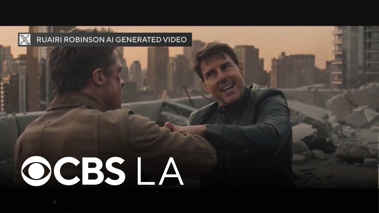 AI-generated video of Brad Pitt and Tom Cruise stirs concern in Hollywood
