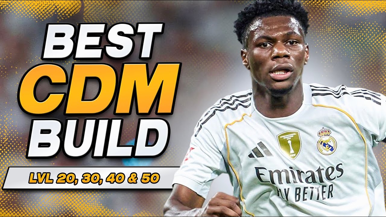 BEST CDM BUILD FOR LVL 20,30,40 & 50 | EAFC 26 Clubs