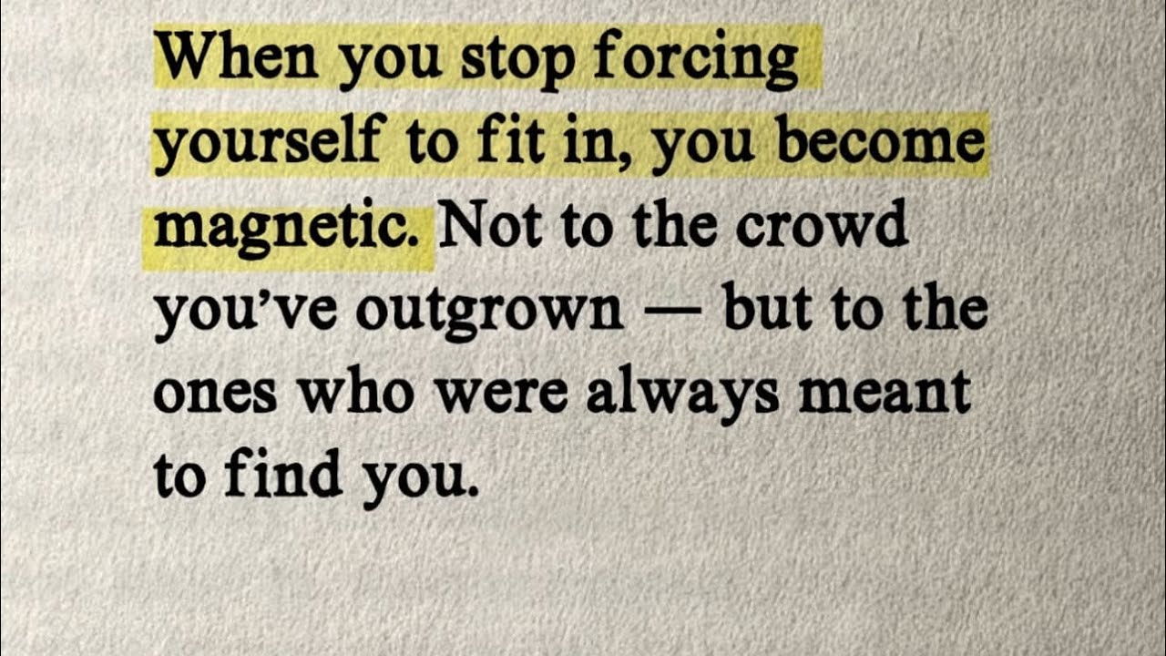 You’re in “idgaf” mode & it’s bringing you your tribe😎✨