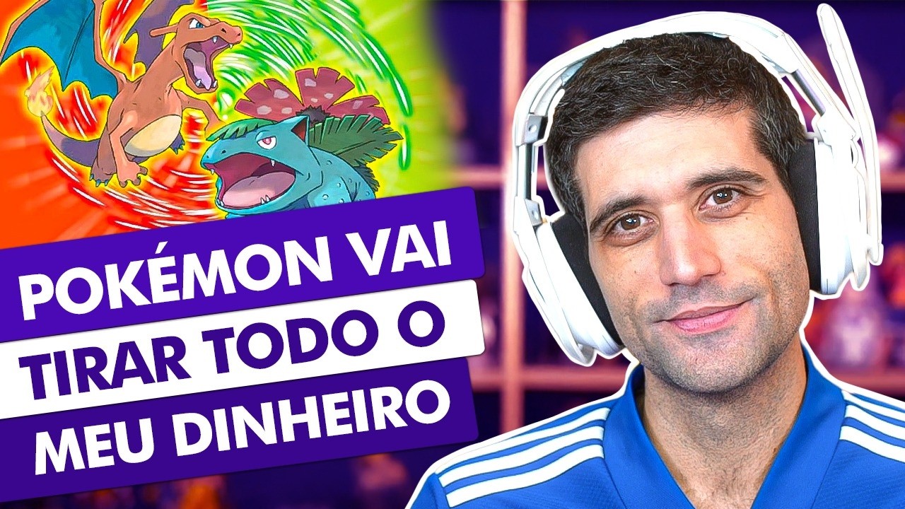 Pokémon vai tirar TODO O MEU DINHEIRO esse ano… Pokémon FireRed e LeafGreen ANUNCIADO
