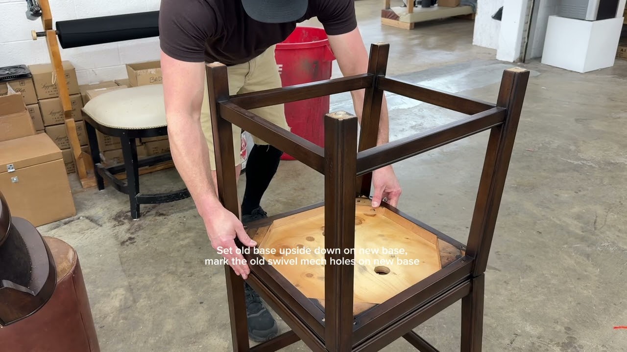 Bar Stool Base Removal