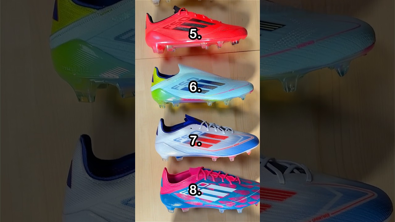 Ranking EVERY adidas F50 👀🔥 #footballboots #soccercleats #cleats #adidas #f50