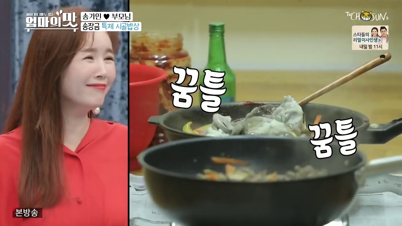 송가인 부모님 출연 엄마의 맛 14회
