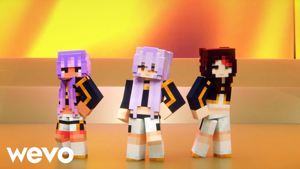 🎤 GOLDEN ft. Azuhh Kaii, Kara 🎵 HUNTR/X (K-Pop Demon Hunters) | Minecraft Cover