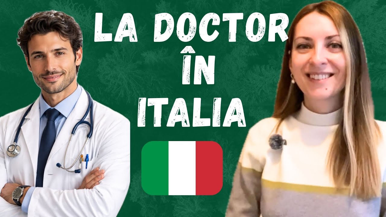 Dialog în italiană pentru începători – La doctor 🇮🇹