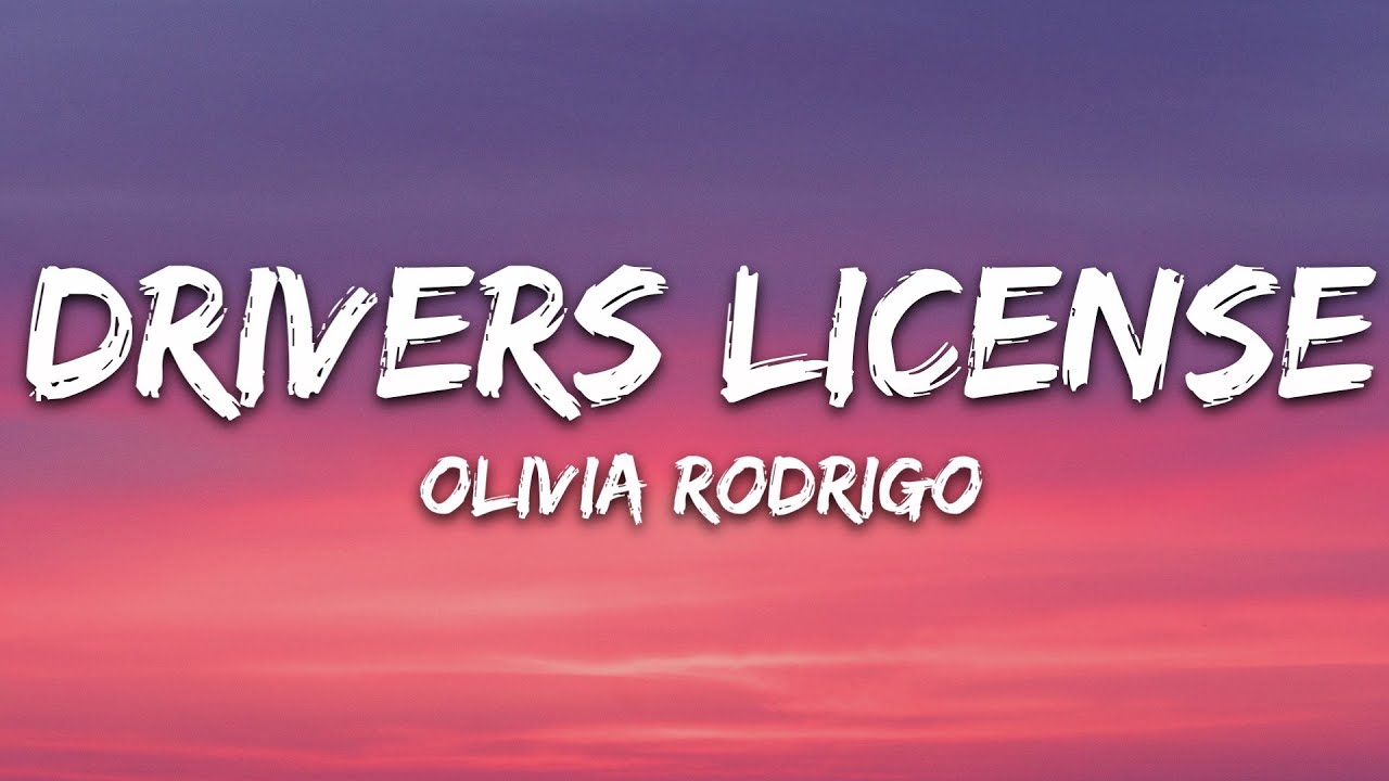 Olivia Rodrigo - drivers license (Lyrics)