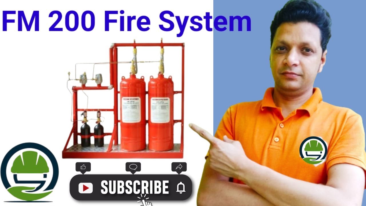 FM200 FM200 Gas Suppression System | Installation & Working in Hindi | Safety Gurukul