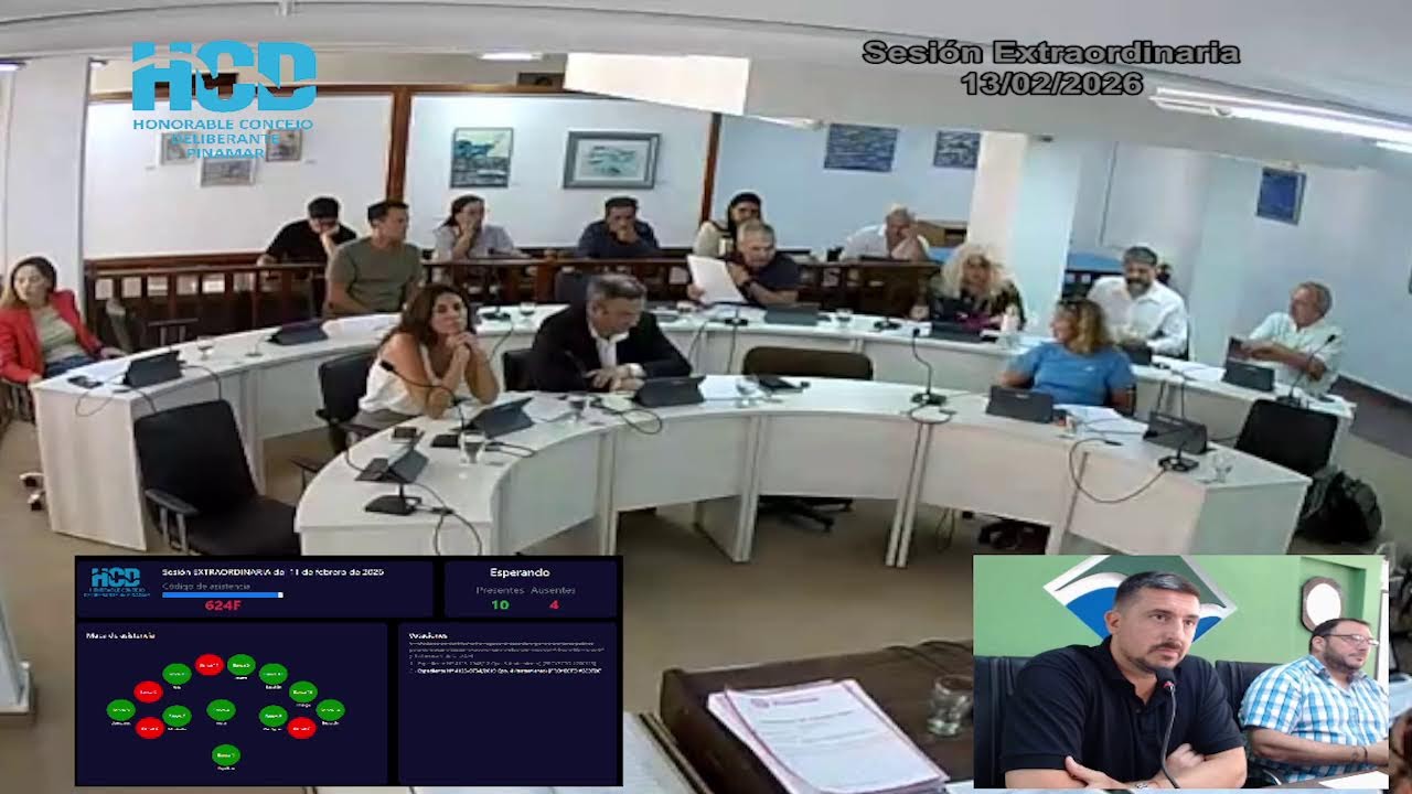 Sesión Extraordinaria 13/02/2026