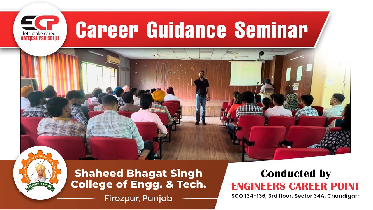 Career Guidance Seminar Conducted by ECP | @SBSC Firozpur, Punjab