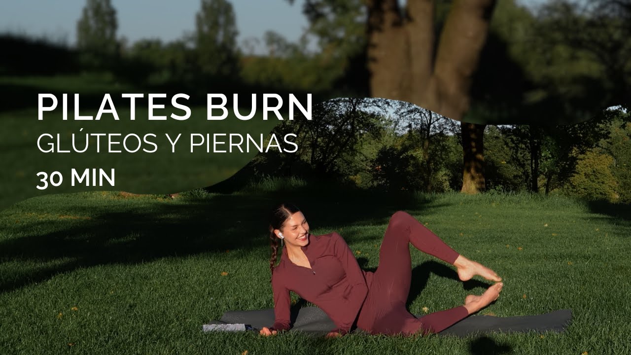 Rutina intensa para glúteos y piernas 🧡 | Pilates Power Burn 30 min | Bajo impacto, sin equipamiento
