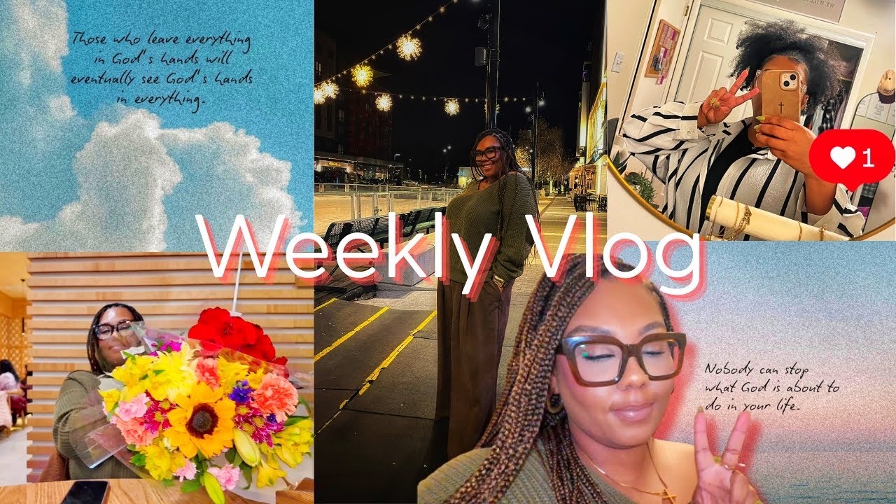 A week in my life : New Hair , girl chit chats , 35th Birthday Dinner with siblings ! 