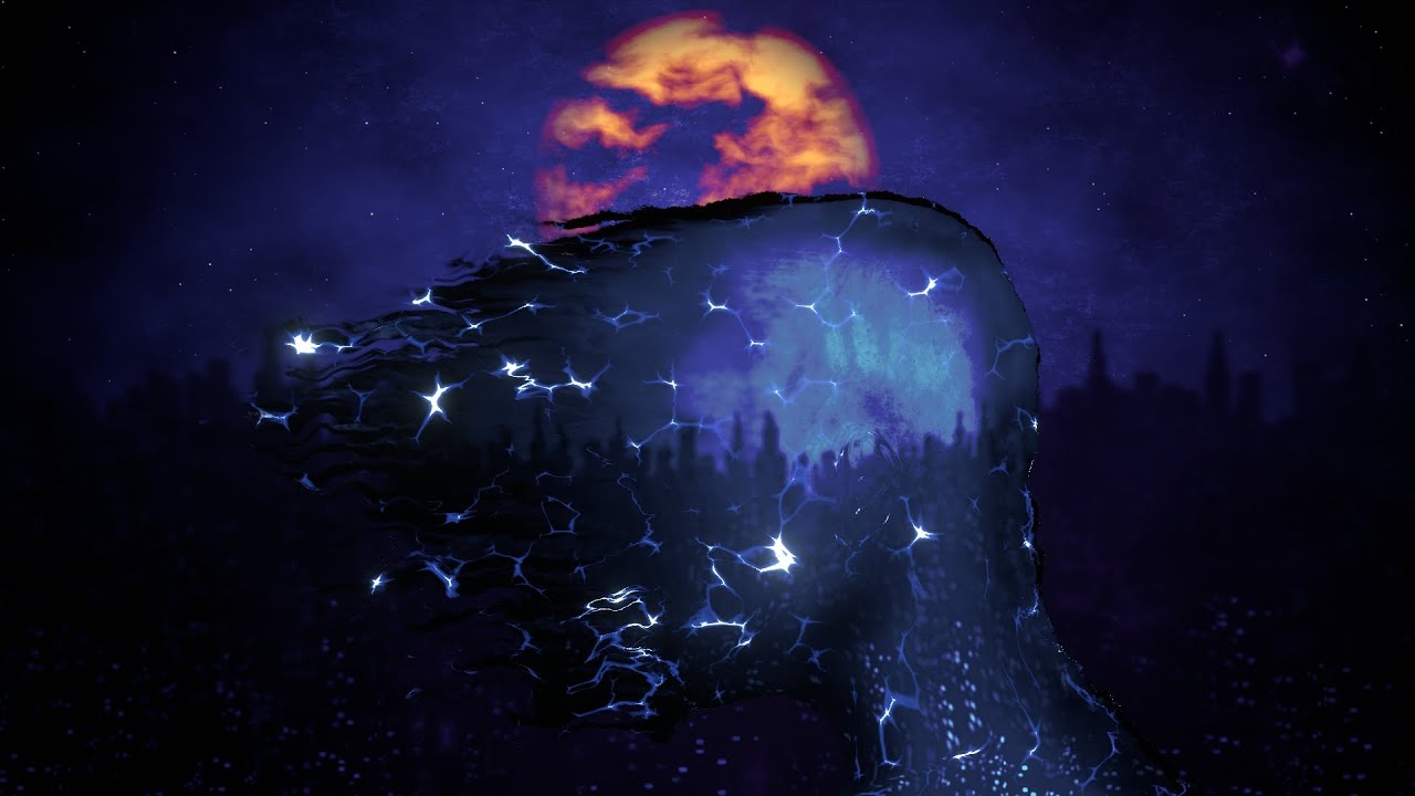 Harnaź - Bravely Walking to Nowhere (Synth/metal/Blender 2d visualization)