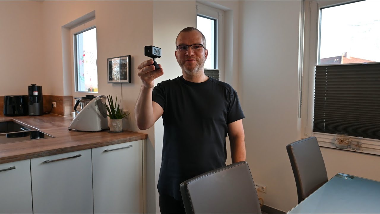 Euki GX7S kabellose Indoor &Uuml;berwachungskamera mit eingebautem 2400 mAh Akku Unboxing Review