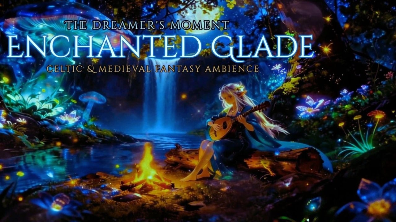 The Glade of Hidden Dreams | Celtic Medieval Ambient Music – Peaceful Fantasy Campfire