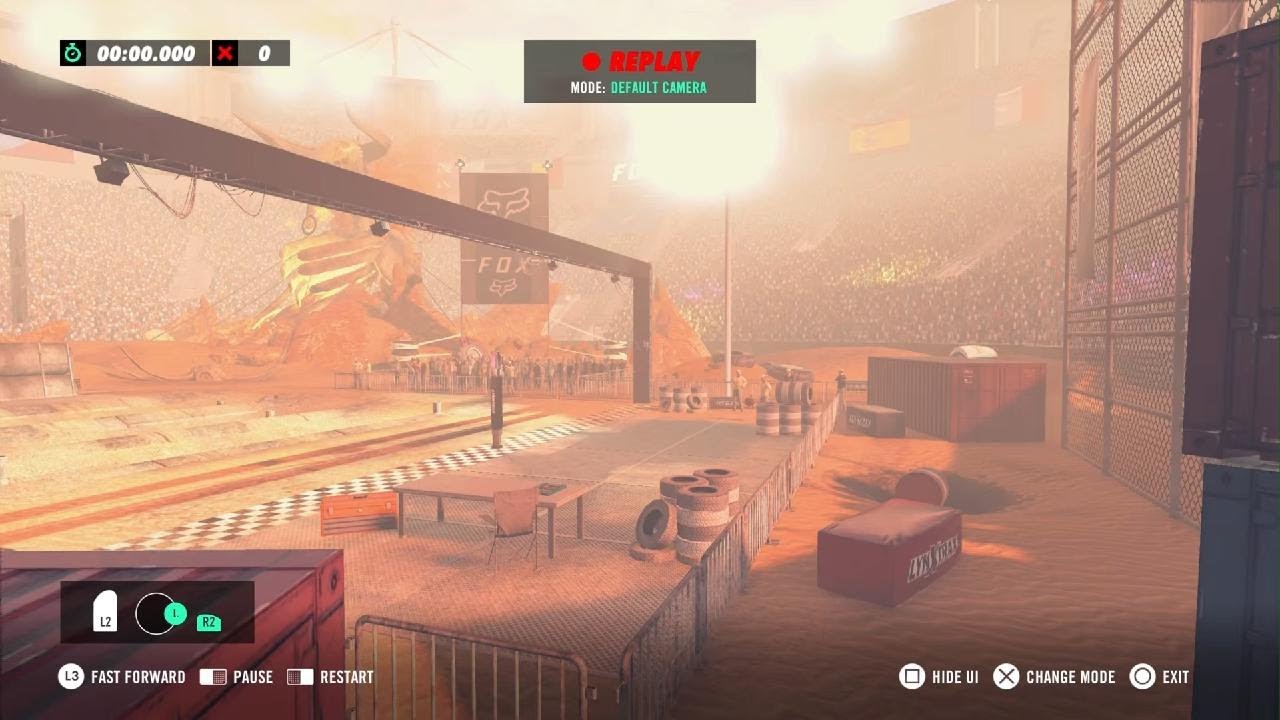 Trials Rising(TM) Bull sessions. Supercross Diamond metal.