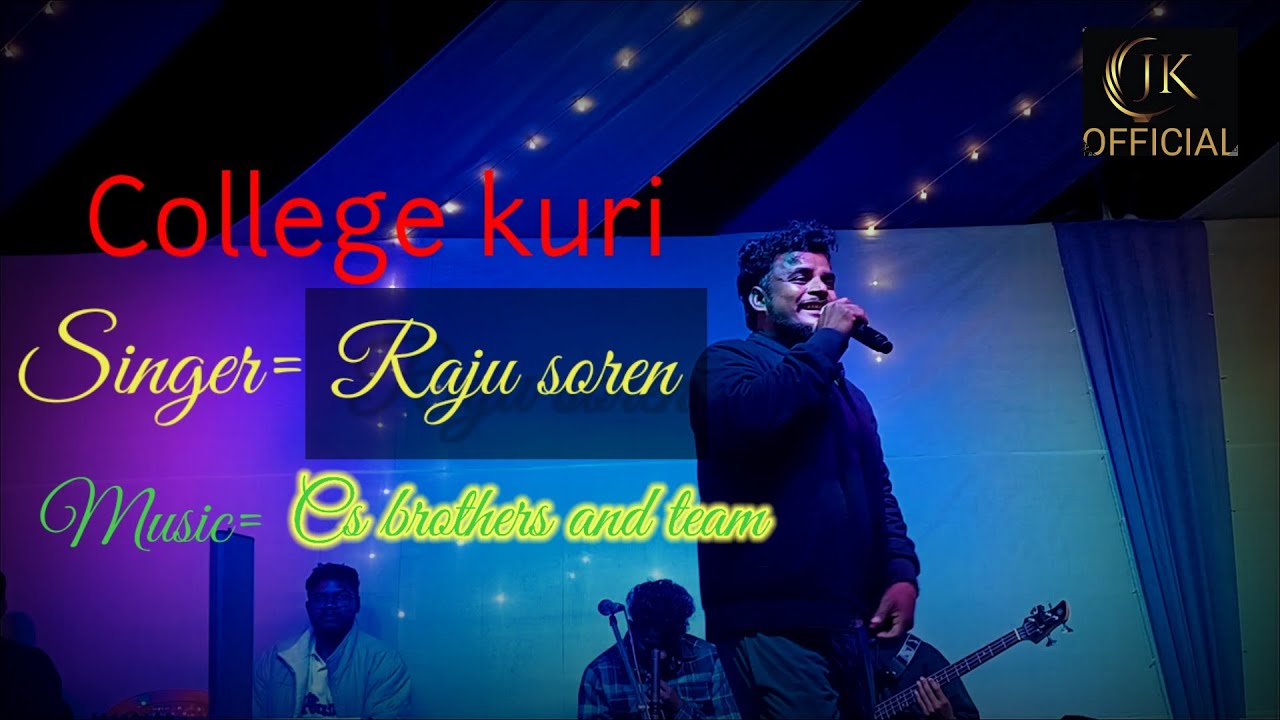 College kuri // santhali live show // raju siren stage program// #jk_official