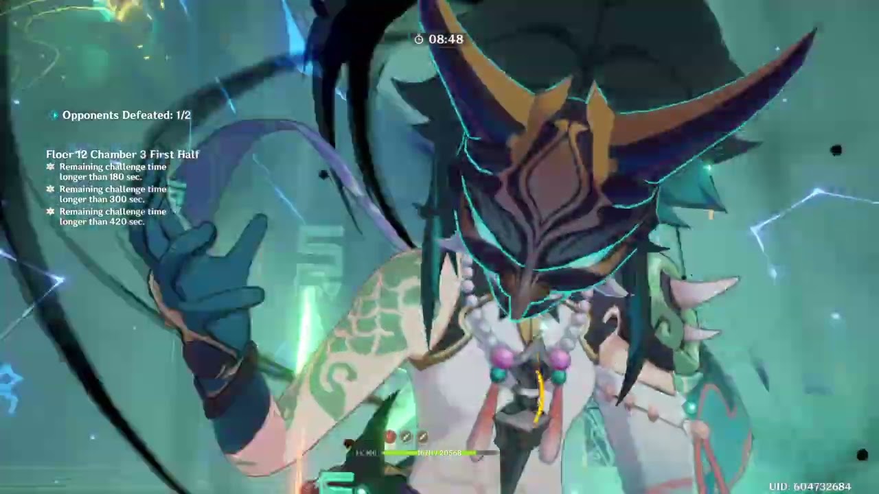 Genshin Impact Spiral Abyss 2026/1 12-3 Surgestrike Moon