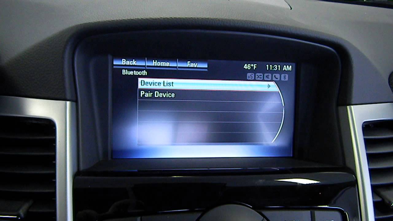 How to use Mylink in 2014 Chevy Cruze