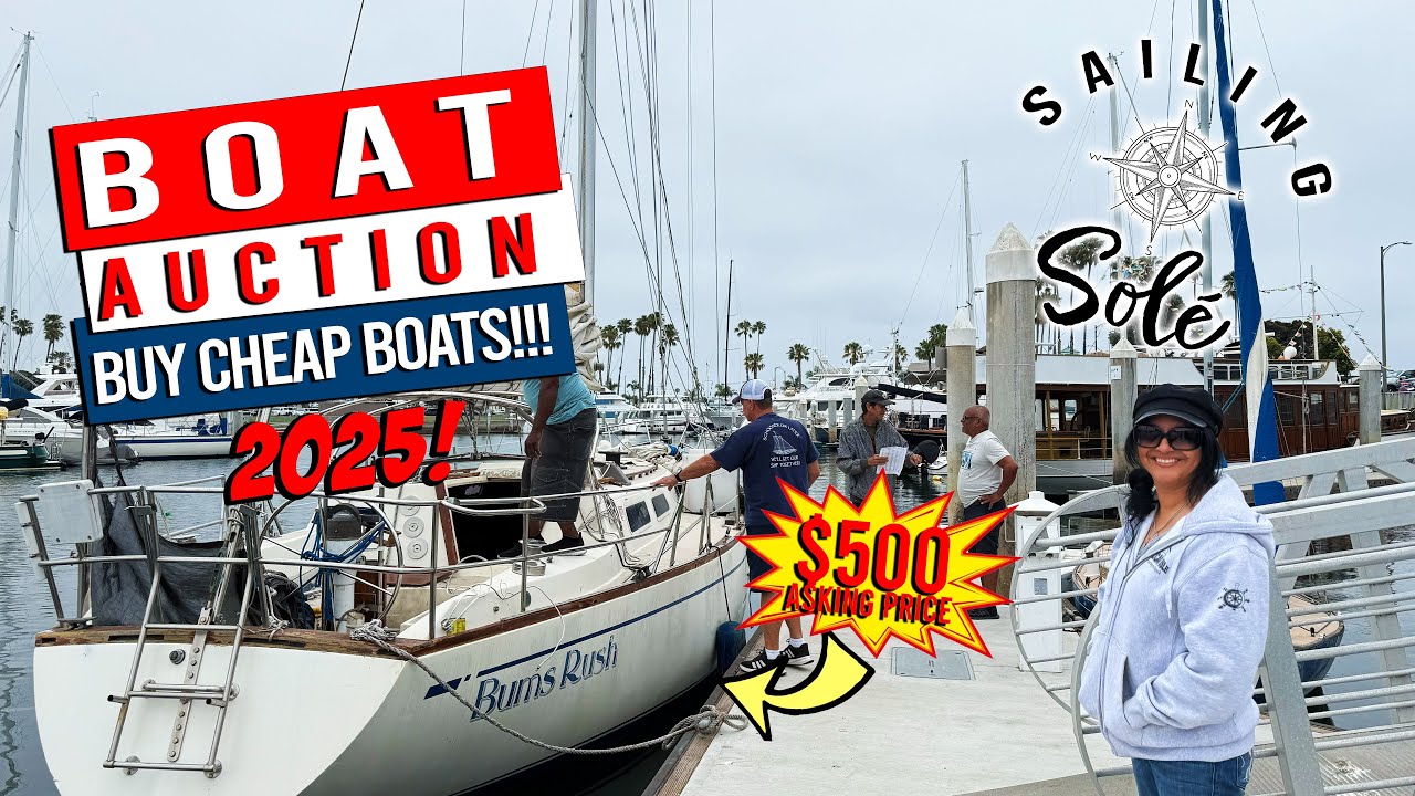 🛑 © 2025 BOAT AUCTION! BUY CHEAP SAILBOATS & POWER BOATS!