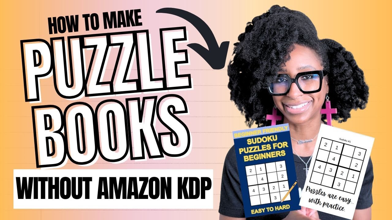 HOW TO CREATE & SELL PUZZLE BOOKS (WITHOUT USING AMAZON KDP) | Word Search Puzzle With Canva AI 2025
