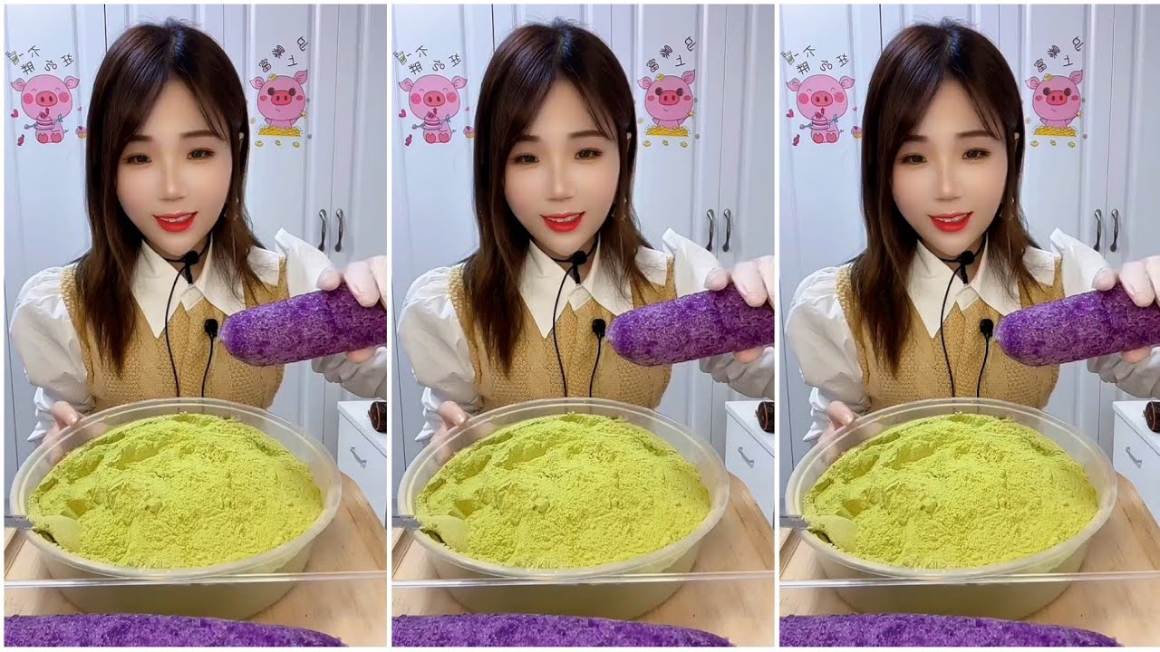 ASMR ICE EATING | MATCHA ICE EATING | RELAX VIDEO