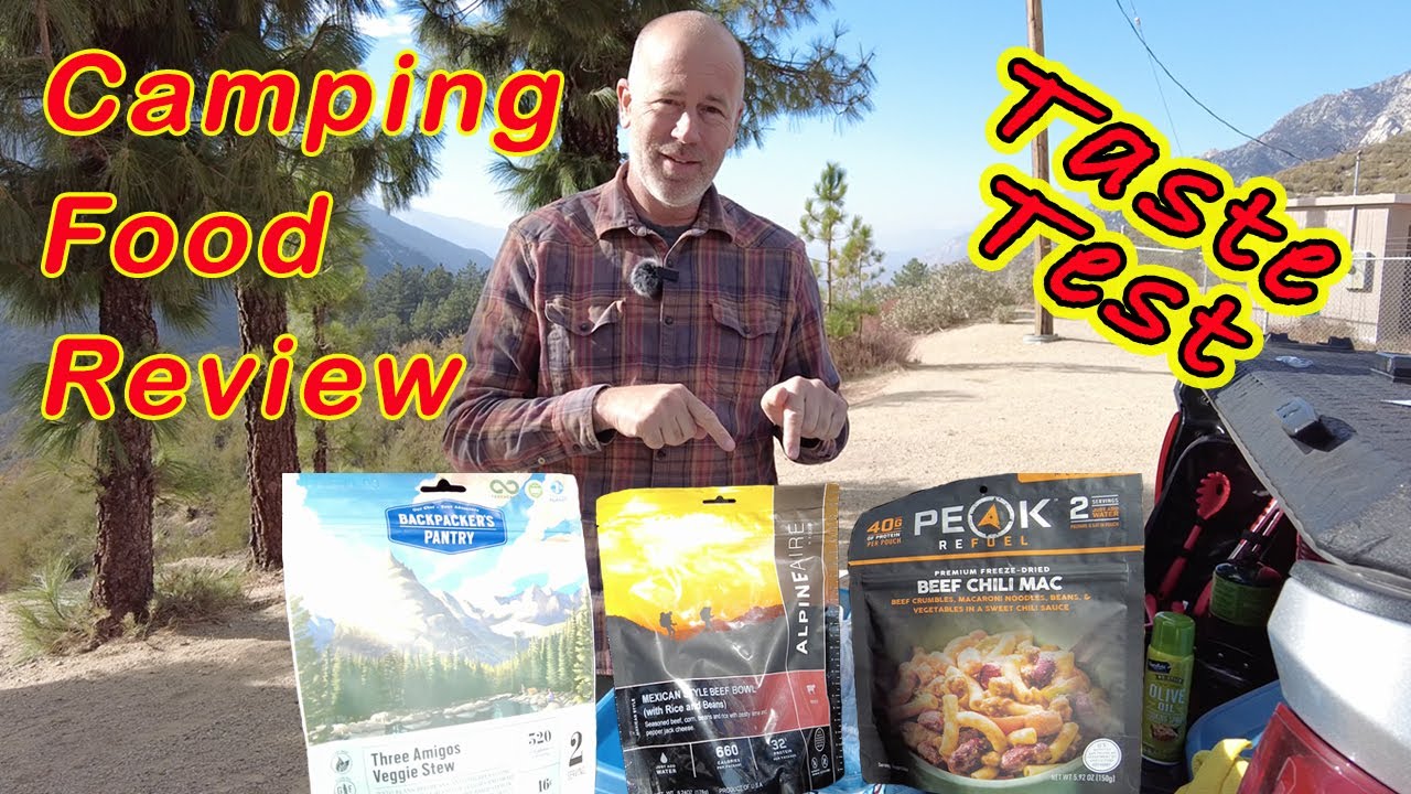Food Review : Camping Food Tested & Reviewed : 3 Brands from REI