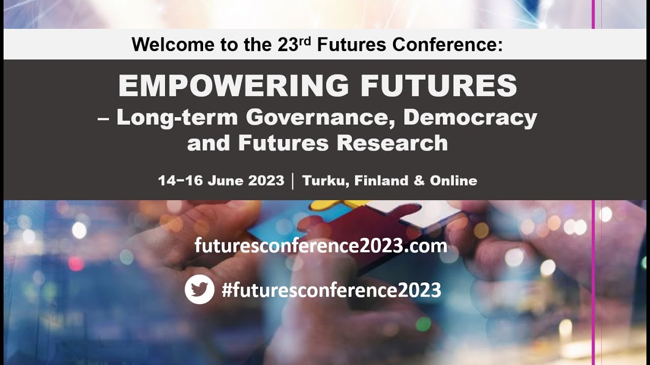 Futures Conference 2023: Keynote speech by Elizabeth Strickler