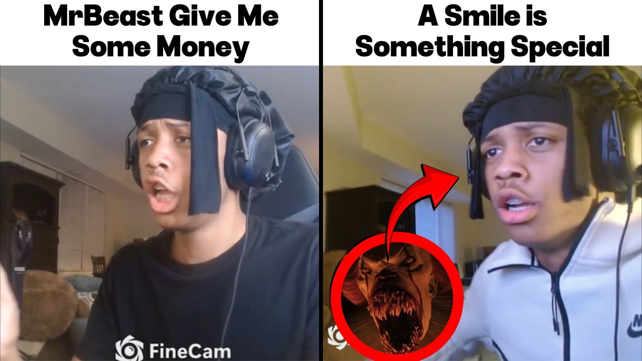 Mr Beast Give Me Some Money vs A Smile Is Something Special