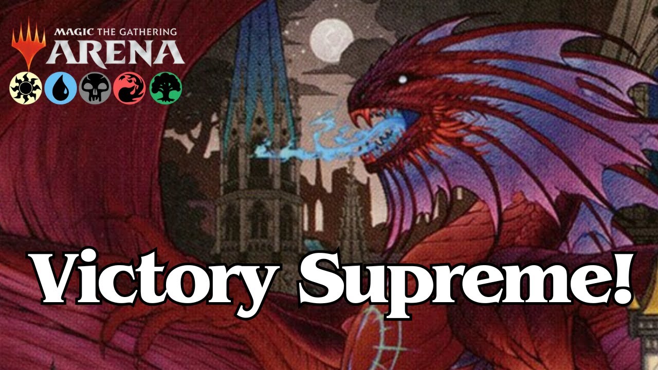 Magic the Gathering Niv Mizzet, Supreme Commander Historic Brawl MTG Arena