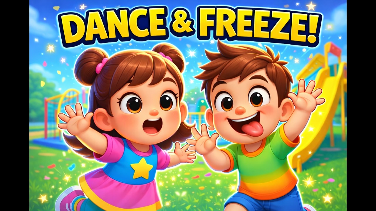 Dance & Freeze Game 2 | Steph & Henry | Color Party