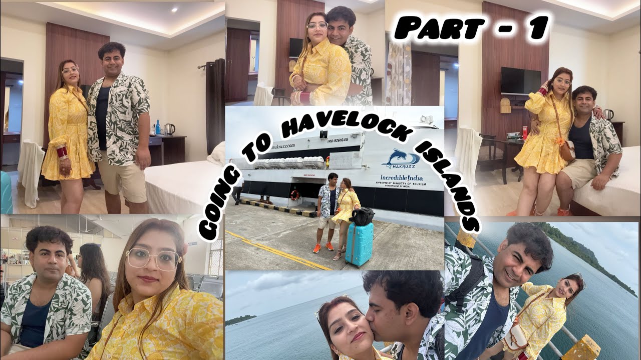 Part - 1 going to havelock island | honeymoon trip | Andaman Nicobar  