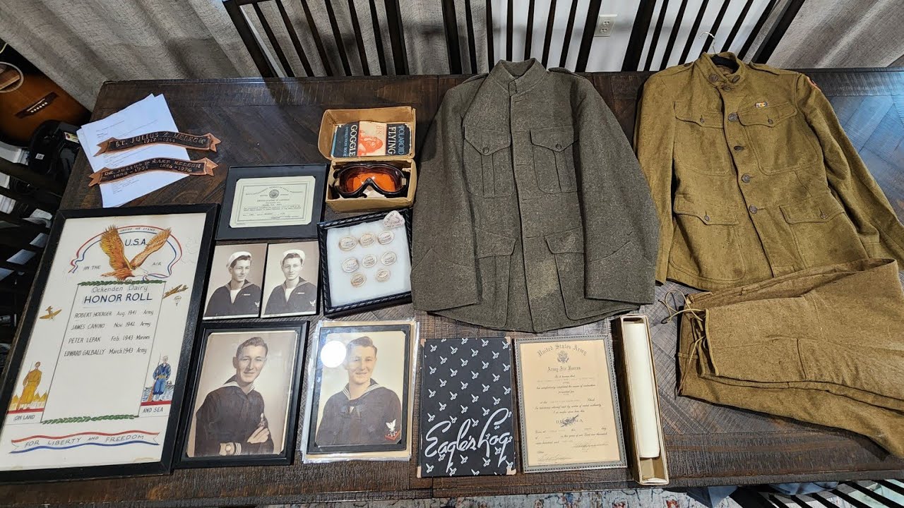 42nd addition to my military collection. Tons of local items!