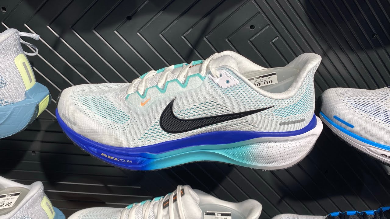 Nike Pegasus 41 (White/ Hyper Turquoise/ Concord/ Black) - Style Code: FD2722-118