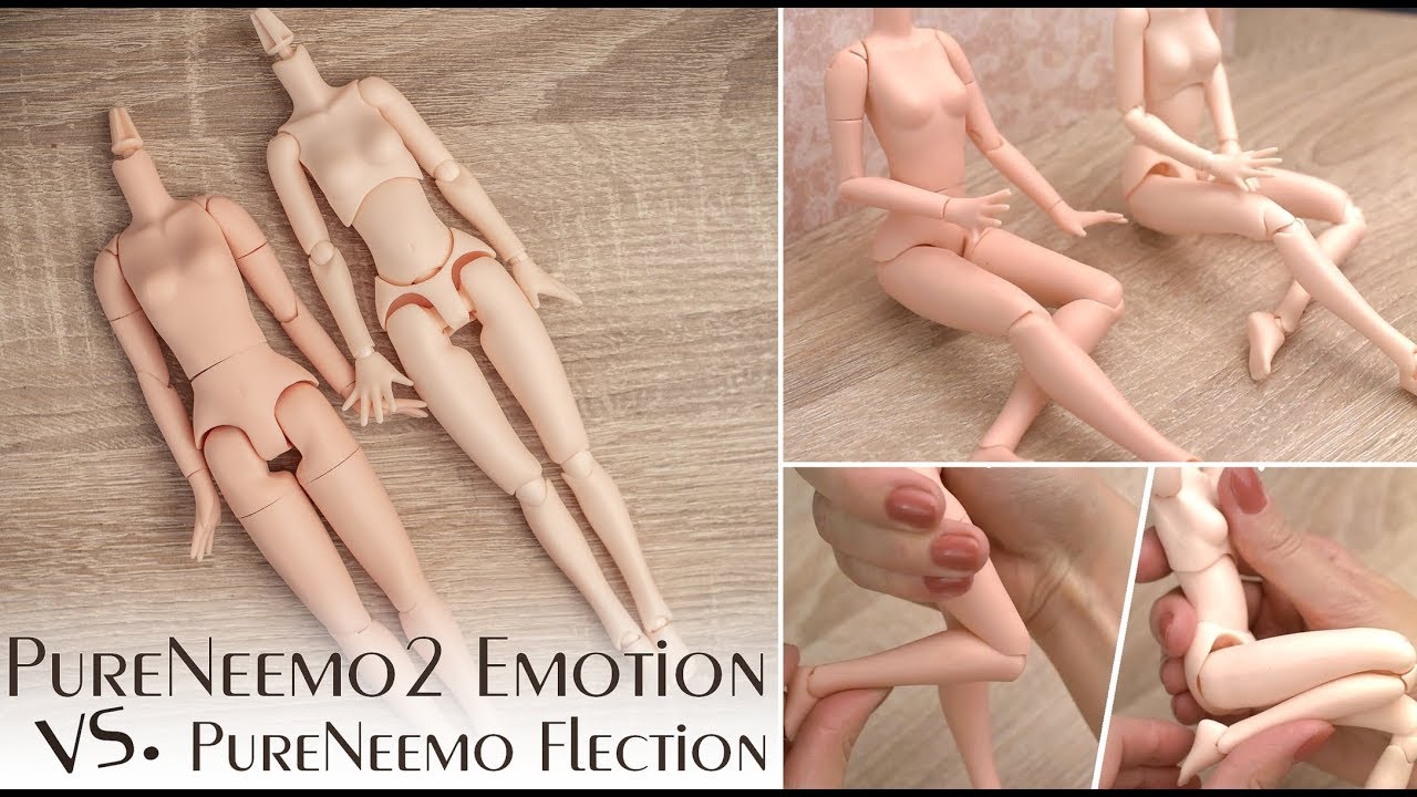 BODY COMPARISON - Azone PureNeemo2 Emotion VS. PureNeemo Flection