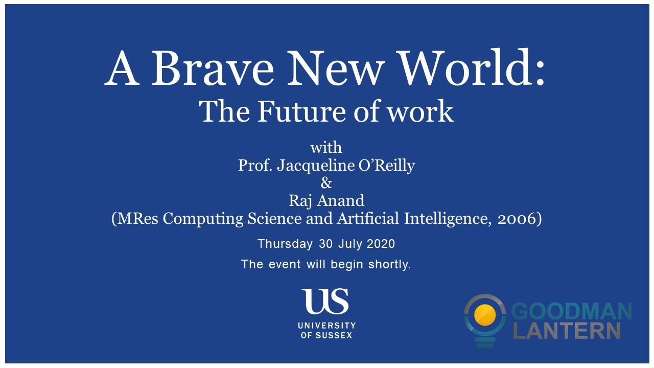 Brave New World: The Future of Work - event recording