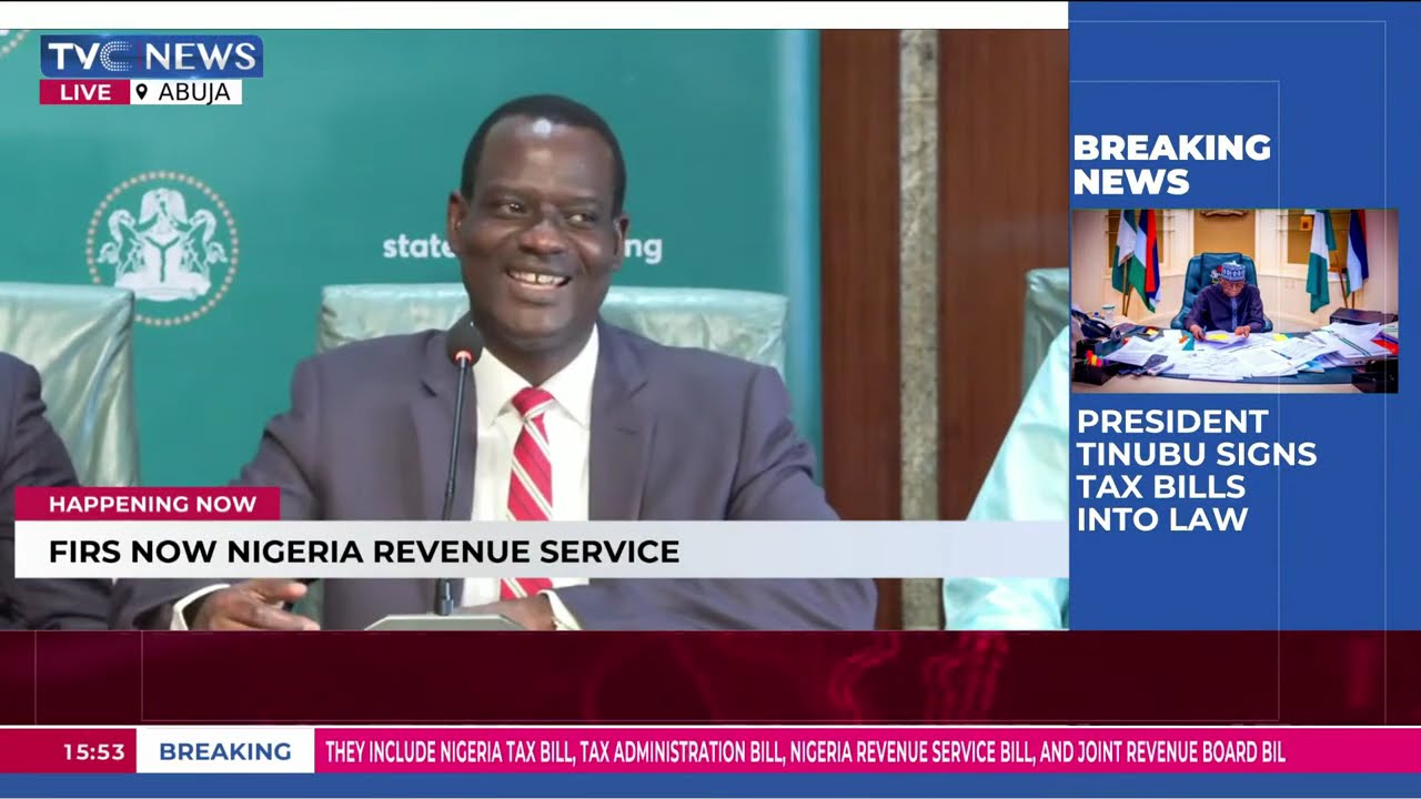 WATCH: What You Need to Know About Nigeria’s 4 New Tax Laws