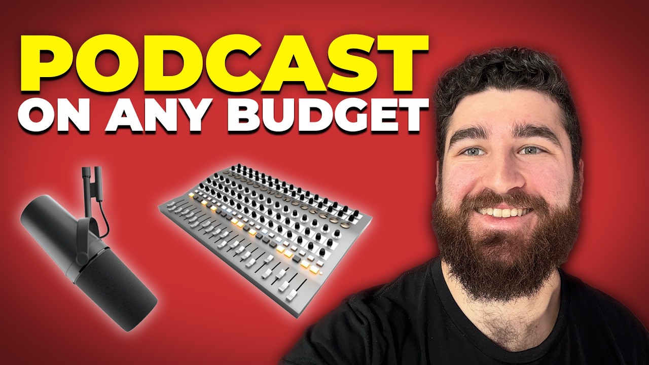 Best Podcast Equipment For Beginners (EASY & CHEAP)