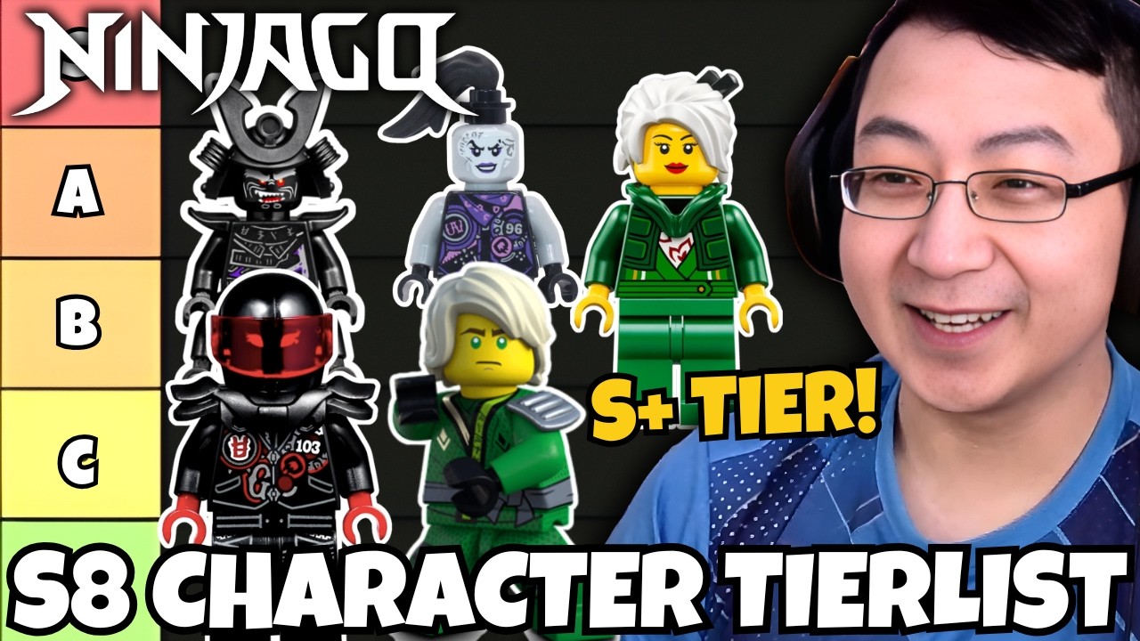 LEGO NINJAGO: MASTERS OF SPINJITZU SEASON 8 (SONS OF GARMADON) CHARACTER TIER LIST!