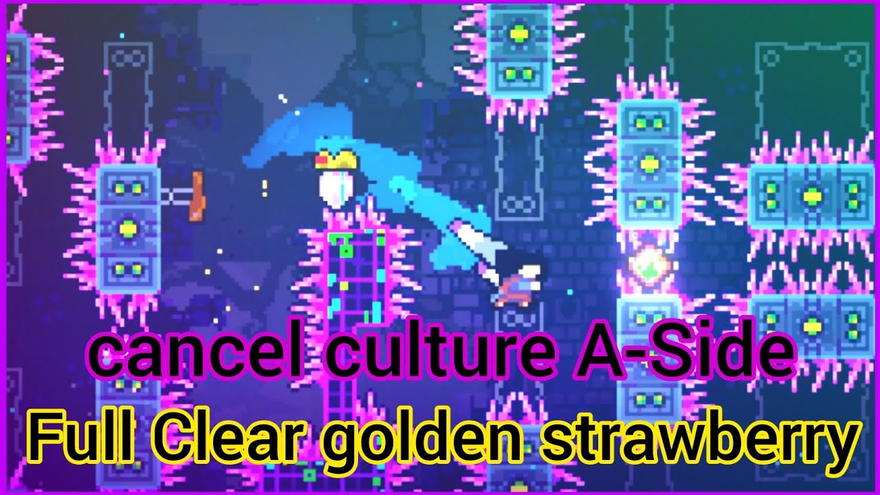 cancel culture A-Side Full Clear golden strawberry