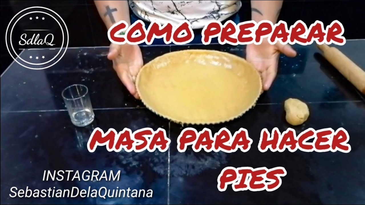MASA PARA PIE