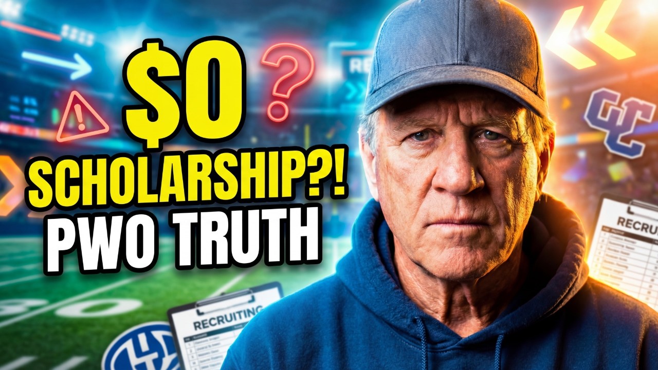 50 Years in Recruiting: What PWOs Really Are Today | $0 Scholarship | College Recruiting 2026