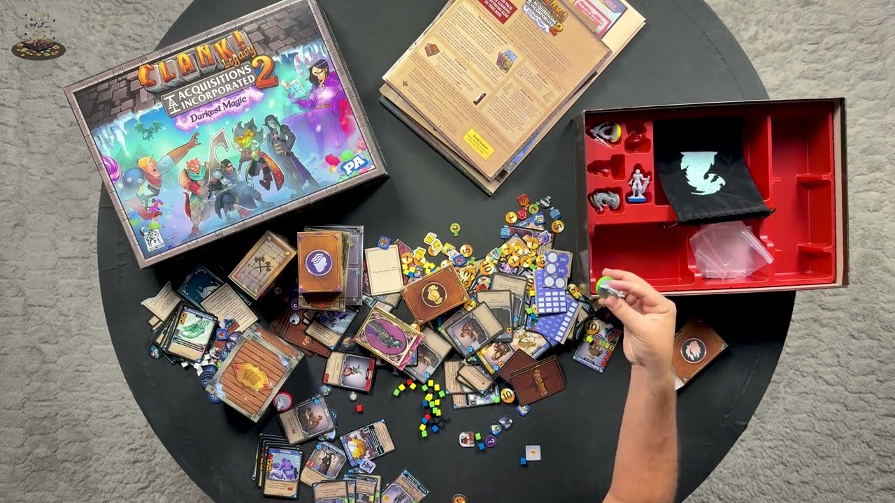Clank! Legacy 2: Acquisitions Incorporated – Darkest Magic Reboxing